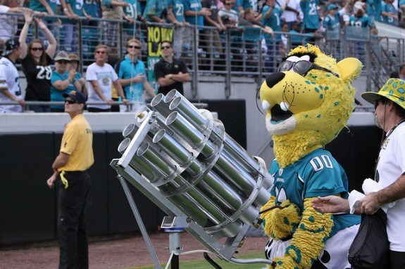 The Jacksonville community loves their team (and t-shirt cannons)
