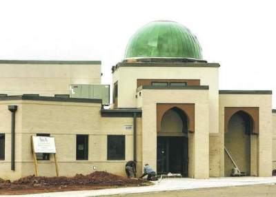 The Islamic Center of Murfreesboro's new mosque on Veals Road. 