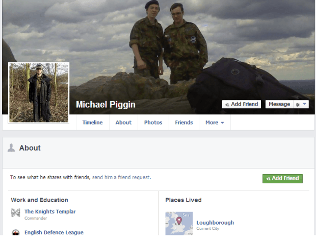 Michael Piggin Facebook