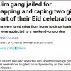 Daily Mail Eid rape headline