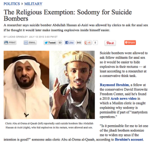 Sodomy for Suicide