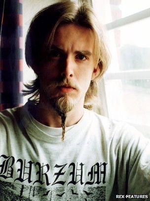 Vikernes was convicted in 1994 of stabbing a man to death in Oslo and burning down several churches 